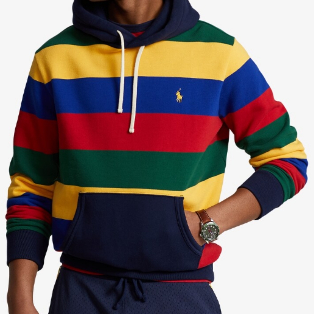 Ralph Lauren Polo Colorful Striped Hoodie